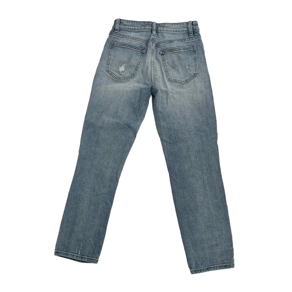 eunina High Rise Relaxed Distressed Crop Jeans Size 1 Women’s - Picture 3 of 6